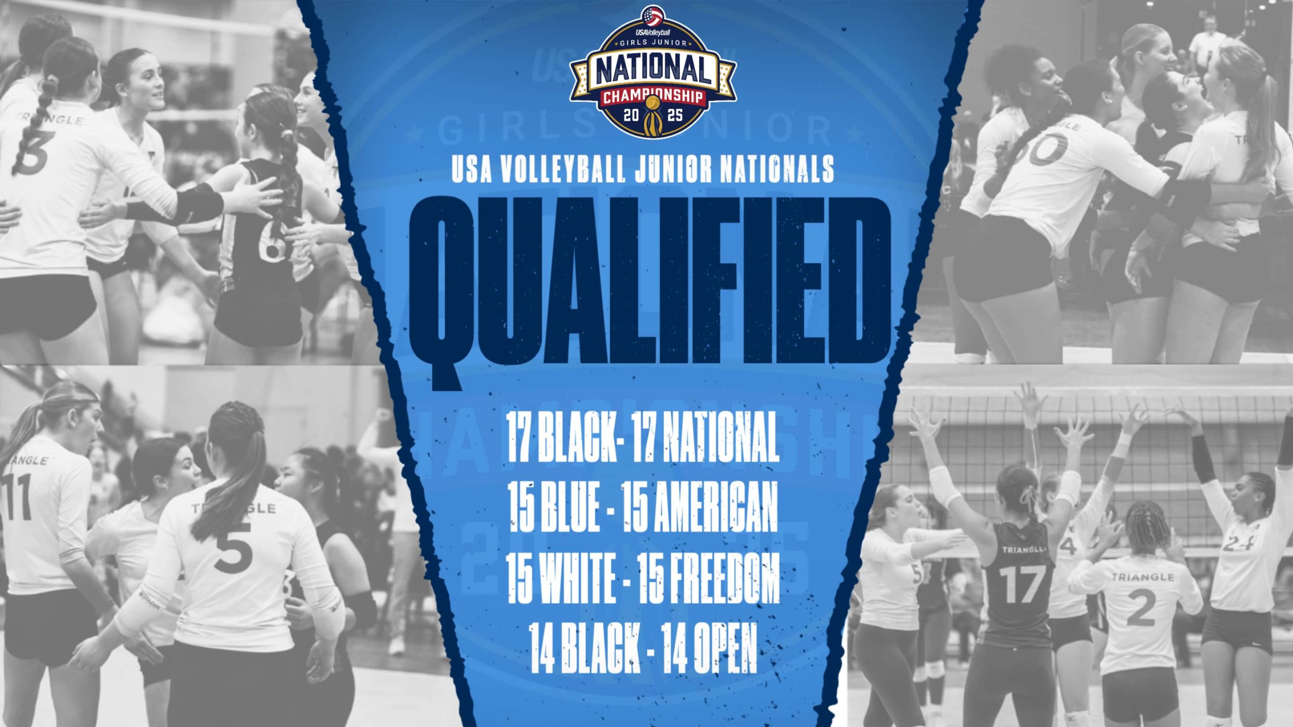 Teams qualify