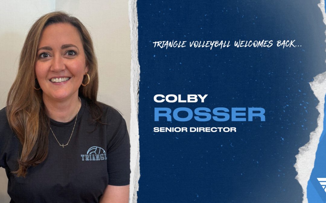 Colby Rosser Returns to Triangle Volleyball as Senior Director